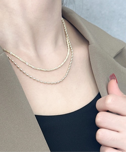 BURNER（バーナー） ネックレス 「CHI SELECT」ダブルチェーン