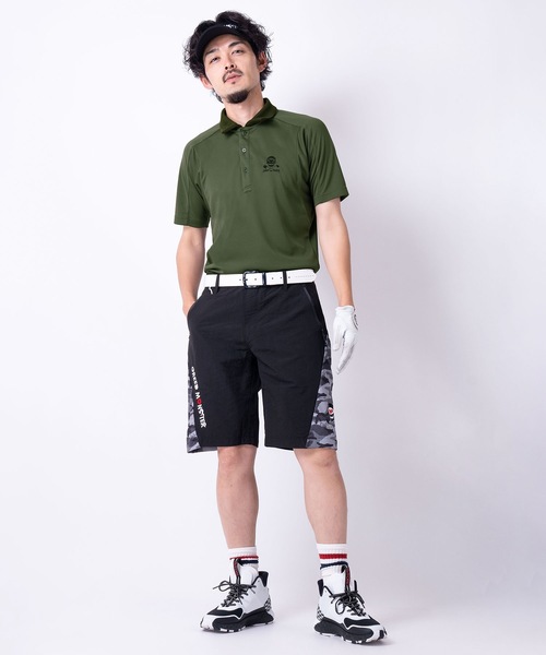新品未使用タグ付き　ゴルフウェア【GREED MONSTER】半袖ポロシャツ　S GREED MONSTER ゴルフ 「GREED MONSTER/グリードモンスター