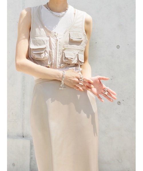 Katrin TOKYO ベスト ジレ cropped fishing vest Katrin TOKYO ベスト ジレ cropped fishing vest レディース