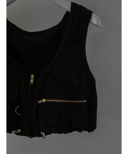Katrin TOKYO ベスト ジレ cropped fishing vest レディース