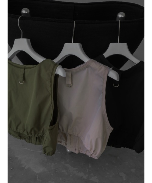 Katrin TOKYO ベスト ジレ cropped fishing vest レディース