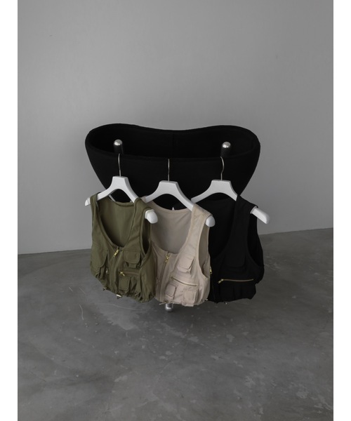 Katrin TOKYO ベスト ジレ cropped fishing vest レディース