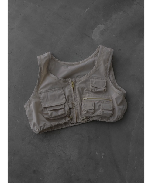 Katrin TOKYO ベスト ジレ cropped fishing vest レディース
