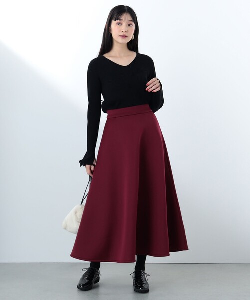 BEAMS HEART スカート ダンボール フレアスカート : ZOZOTOWN