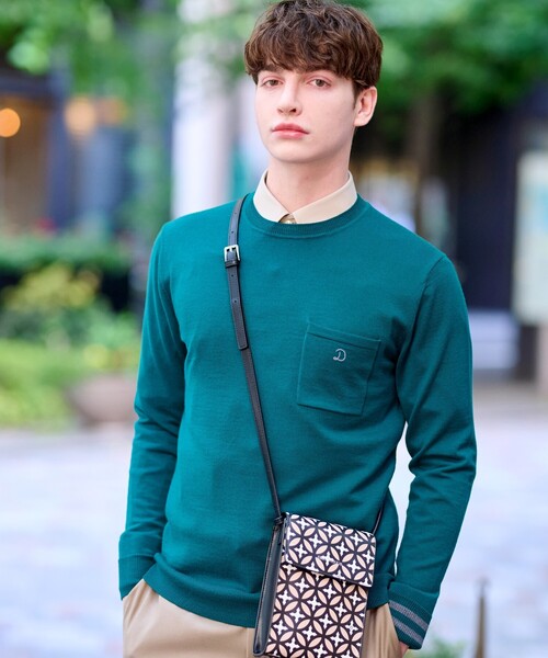 DRESSTERIOR セーター ニット ファインメリノ クルーネックニット  