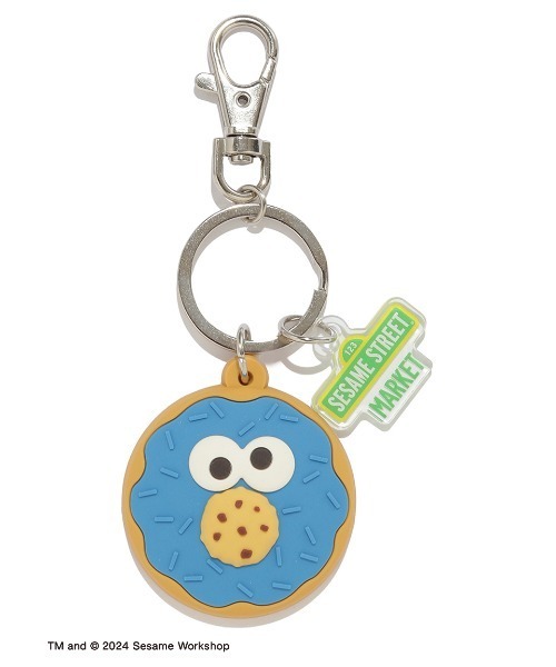 SESAME STREET（セサミストリート） キーホルダー ドーナツモチーフ