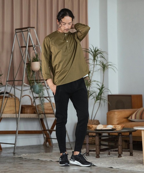 CAMBIO パンツ mp12676- Stretch Milan Rib Tapered Pants テーパード 