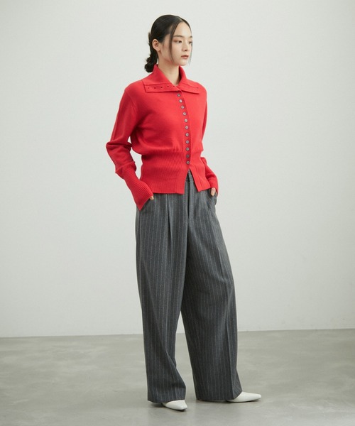 【ADAM ET ROPE】メニーボタンカーディガン ADAM ET ROPE'｜メニーボタンカーディガン | Rakuten Fashion