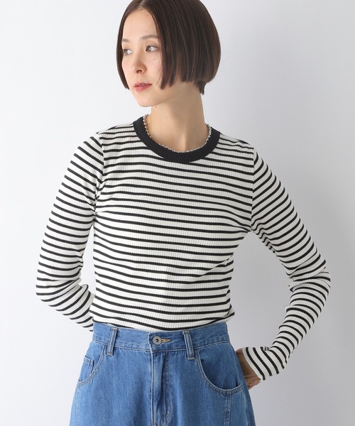 LEPSIM（レプシィム） tシャツ アソートリブインナー 134457