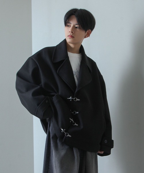ダッフルマントコート(F IVORY): OUTER