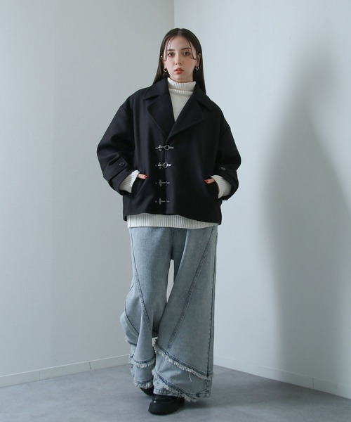 Nilway pコート ピーコート ダッフルジャケット ファイヤーマン