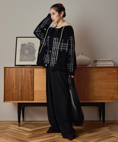 21AW MHL. HEAVY MOLESKIN 1 ベルト付きワイドパンツ MARGARET HOWELL - 21AW MHL. HEAVY MOLESKIN 1 ベルト付き