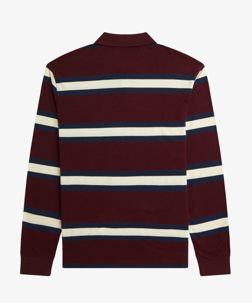 FRED PERRY（フレッドペリー） ポロシャツ Jersey Stripe Polo Shirt