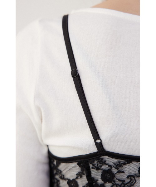 SLY（スライ） ワンピース Ngm.S LACE CAMI OP ナゴミ レース キャミ