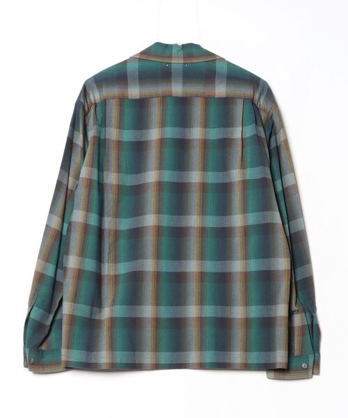 MINEDENIM シャツ MINEDENIM（マインデニム）TWN Check Open Collar L