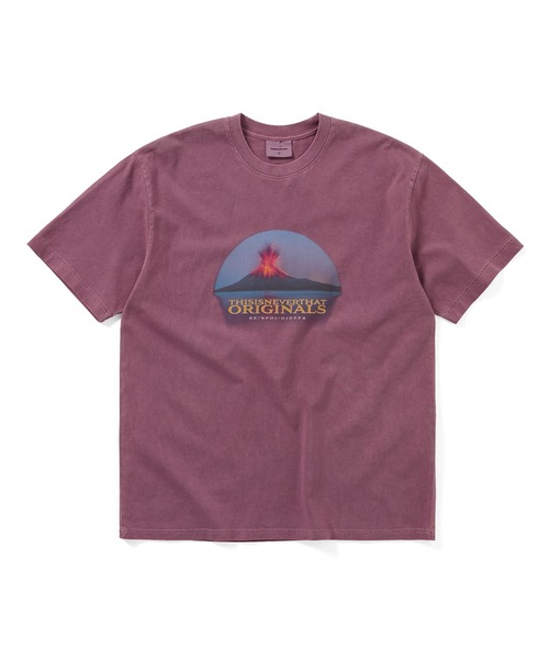 さらに100円引き◆thisisneverthat◆Volcano Tee thisisneverthat tシャツ Volcano Tee メンズ レディース
