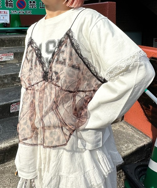 Alley Tokyo レイヤード完成してるロンT レディース : ZOZOTOWN