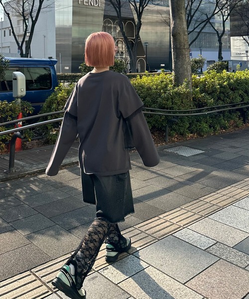 レイヤード完成してるロンT レディース Alley Tokyo レイヤード完成してるロンT レディース : ZOZOTOWN
