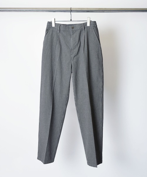 ジョンブル Johnbull モロッコストライプパンツ　L　定価35200 Johnbull（ジョンブル） パンツ ストライプオーバーダイワンタック