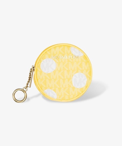 【Michael Kors】ジェットセットポルカドットロゴコインポーチ Michael Kors】JET SET ポルカドットコインポーチ スモール MK