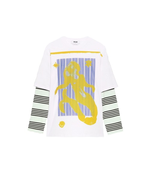 msgm ロンt（レディースTシャツ、カットソー）｜トップス