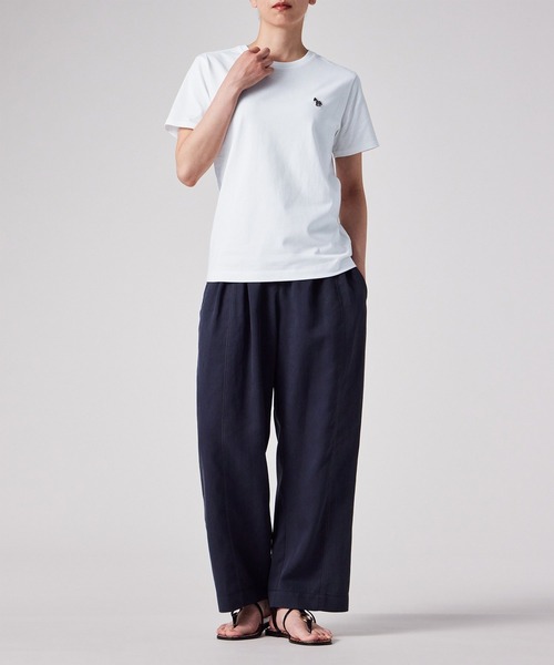 PS Paul Smith tシャツ ウィメンズ ゼブラワッペン 半袖Tシャツ
