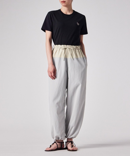 tシャツ ウィメンズ ゼブラワッペン 半袖Tシャツ/ 255408 G799 レディース ウィメンズ ゼブラワッペン 半袖Tシャツ（155408G799