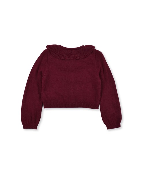 「BeBe」 「KIDS」ニットカーディガン 90 エンジ キッズ_画像8