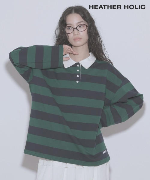 tシャツ HOLiC ラガーTEE　324392 レディース