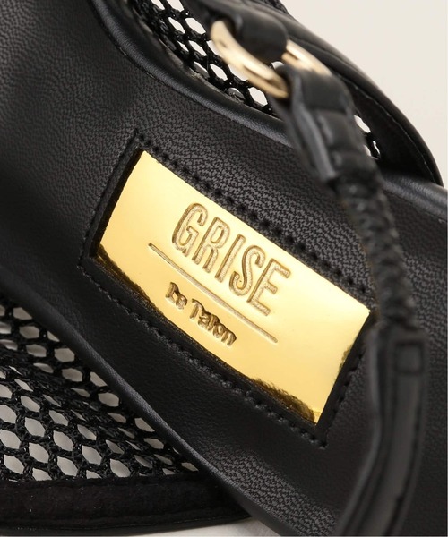 LE TALON パンプス 「追加3」GRISE5cmポインテッドメッシュ