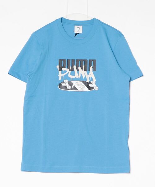PUMA tシャツ プーマ SS コットン グラフィック Tシャツ_ メンズ