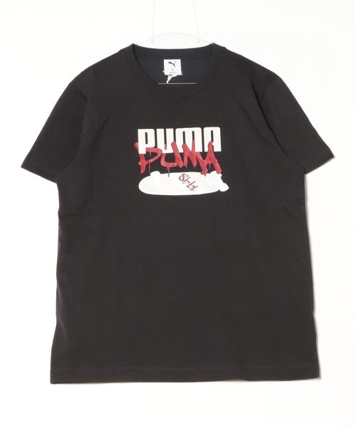 PUMA tシャツ プーマ SS コットン グラフィック Tシャツ_ メンズ