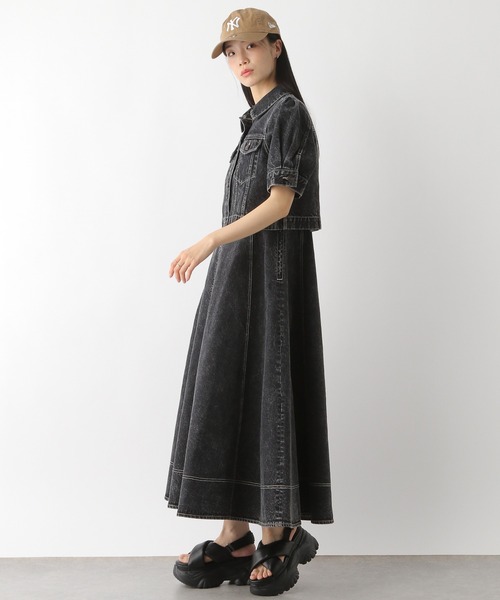 Heather デニムジャケット 半袖 Heather デニムジャケット gジャン Denim Jacket（半袖） 325864
