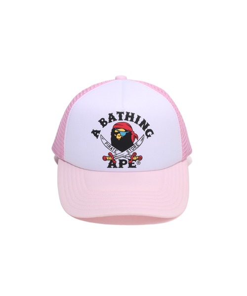 MARK&LONA - IRON SKULL TRUCKER CAP / ミニパイル生地 アイアン