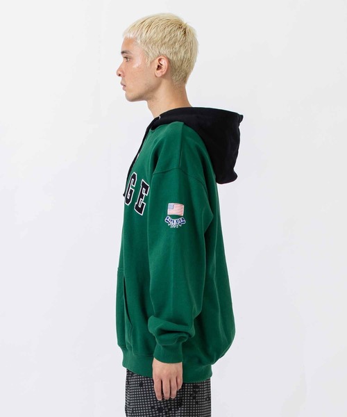 XLARGE 「XLARGE」 プルオーバーパーカー X-LARGE ネイビー