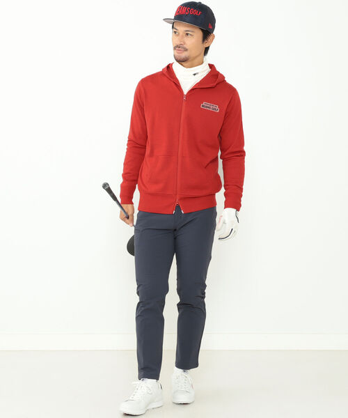 BEAMS GOLF（ビームス ゴルフ） ジップアップブルゾン SMALL レッド