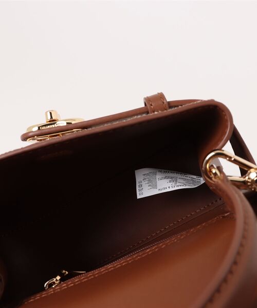 CHARLES & KEITHオブリエルキャンバスツートーントップハンドルバッグ CHARLES & KEITH｜Aubrielle オブリエル キャンバスツートーン