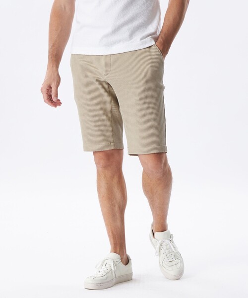 EPOCA UOMO パンツ ワッフルサーマルショートパンツ メンズ