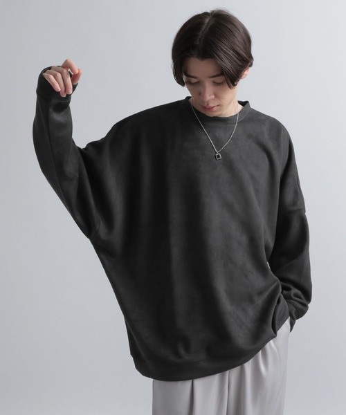「HARE」 スウェットカットソー SMALL ライトグレー メンズ