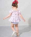 水着 「WEB限定」「SWIM」パフスリーブタ...の詳細画像4