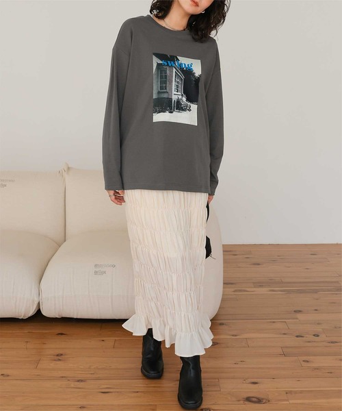 titivate（ティティベイト） tシャツ ヴィンテージライクフォト