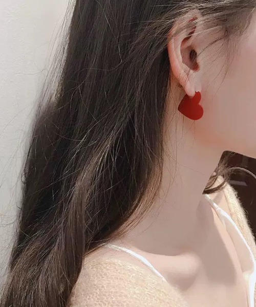 pumpkin port（パンプキンポート） ピアス LOVEハートピアス