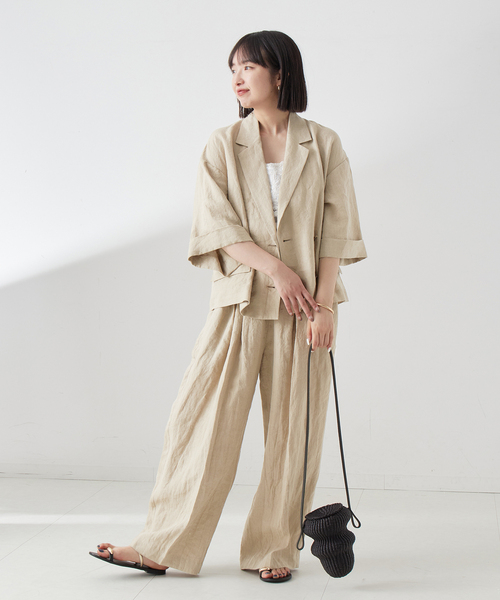 【このこのさま専用ページ】フレンチlinen 100%楽ちんパンツ＊Ｌ寸 7500024S0378_l1_a047.jpg