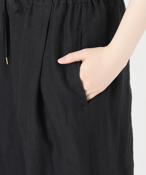 JOURNAL STANDARD L'ESSAGE イージーパンツ VIS/LINEN タックイージーパンツ（スラックス）｜JOURNAL