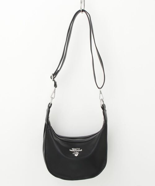 kaoyorinakami ショルダーバッグ kaoyorinakami ショルダーバッグ heart messenger bag / ハート