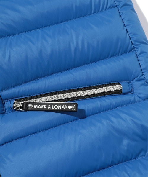 ○★新品未使用　MARK&LONA　ダウンジャケット　48　ホワイト MARK&LONA 「MARK & LONA」 ダウンベスト 48 ホワイト メンズ