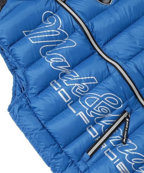 ○★新品未使用　MARK&LONA　ダウンジャケット　48　ホワイト MARK&LONA 「MARK & LONA」 ダウンベスト 48 ホワイト メンズ