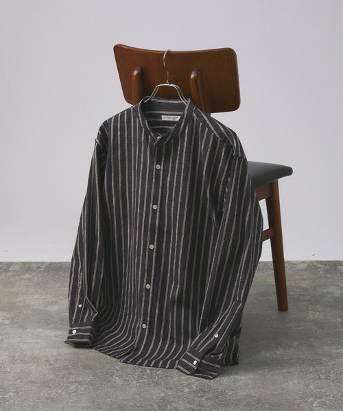JOURNAL STANDARD ベージュ長袖シャツ M JOURNAL STANDARD ジャーナルスタンダード シャツ(M)ベージュ