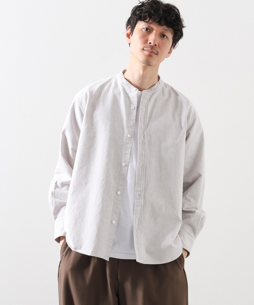 JOURNAL STANDARD ベージュ長袖シャツ M JOURNAL STANDARD 「JOURNAL STANDARD」 長袖シャツ SMALL