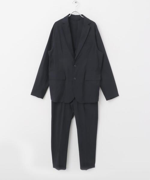 【CHARCOAL】『XLサイズあり』ストレッチワッシャーイージーセットアップ アーバンリサーチ ロッソ URBAN RESEARCH ROSSO 『XLサイズあり